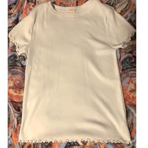 Girls White Top Forever 21 🤪